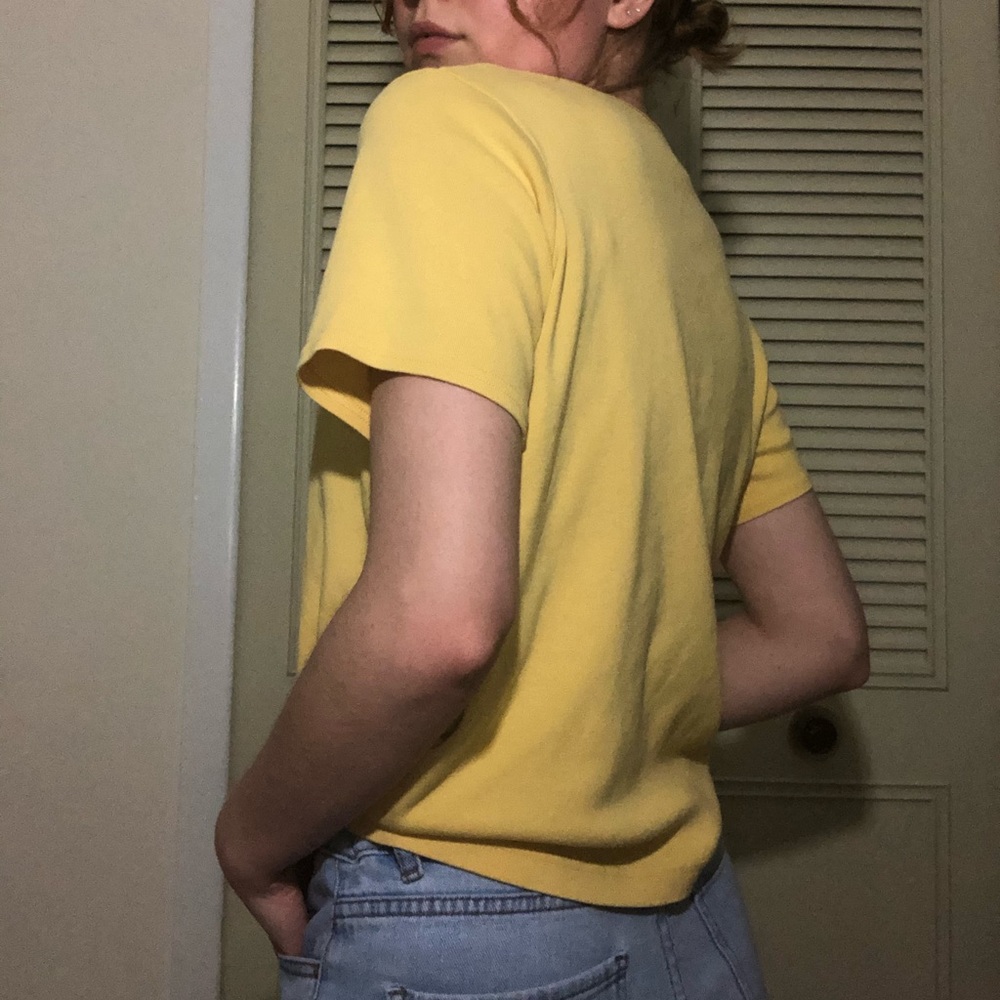 Yellow Tee - Picture 3 of 3